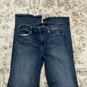 Hudson Jeans Dark Blue Straight Leg Denim